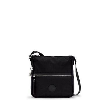 Kipling Oswin Shoulder Bags Black Noir | AU 1425EB